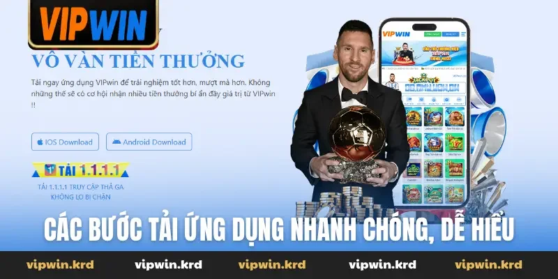 Các bước tải ứng dụng nhanh chóng, dễ hiểu