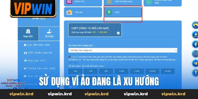 Sử dụng ví ảo đang là xu hướng
