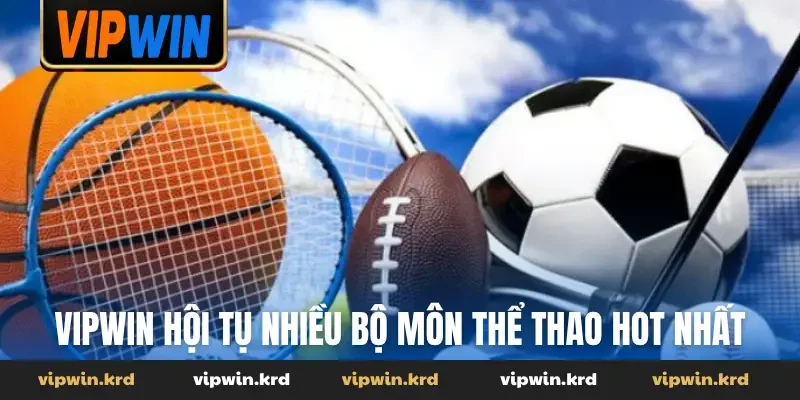 Vipwin hội tụ nhiều bộ môn thể thao HOT nhất